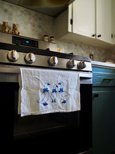 Geese Tea Towel