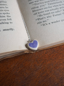 Purple Heart Necklace