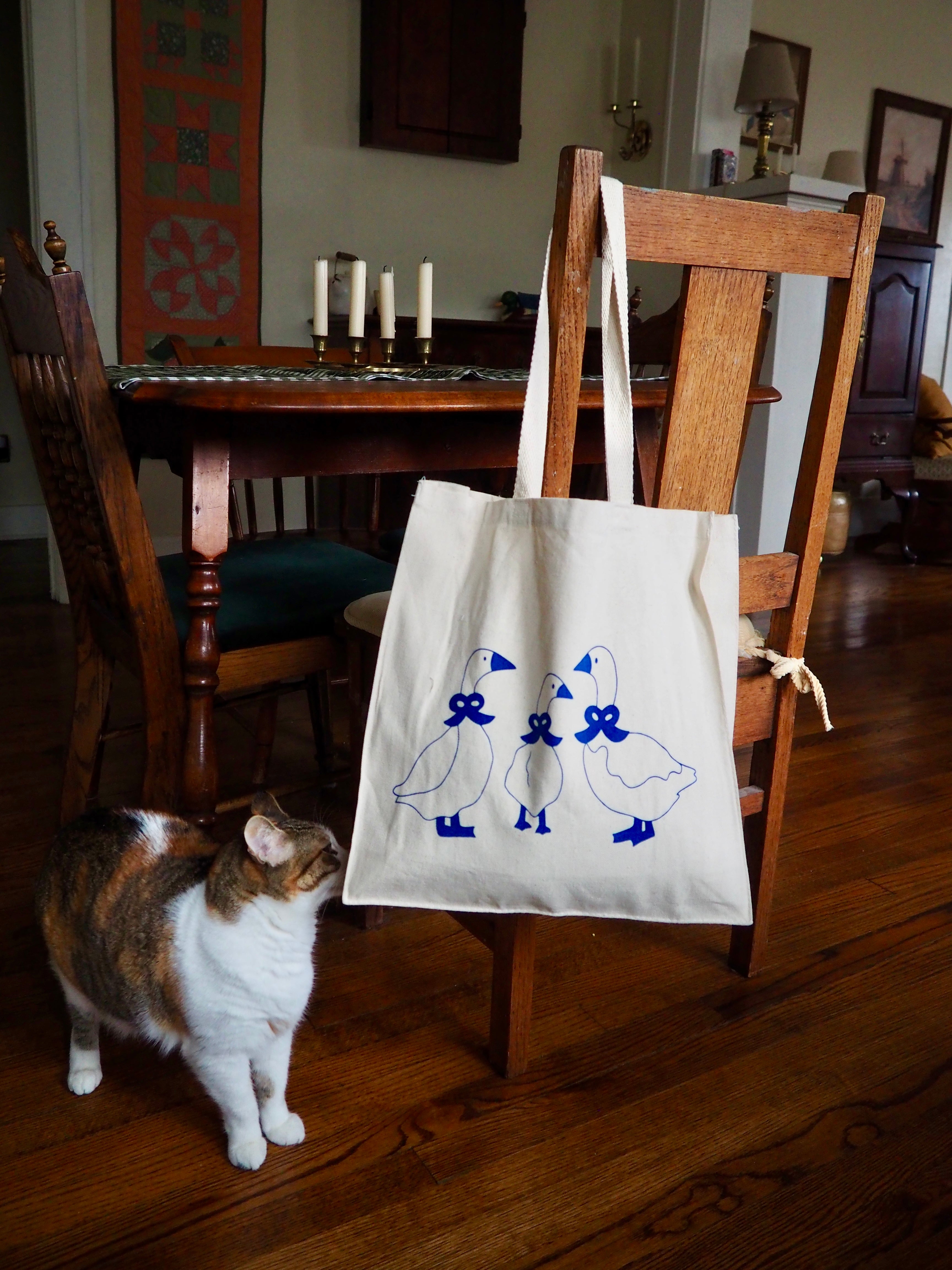 Geese Tote Bag