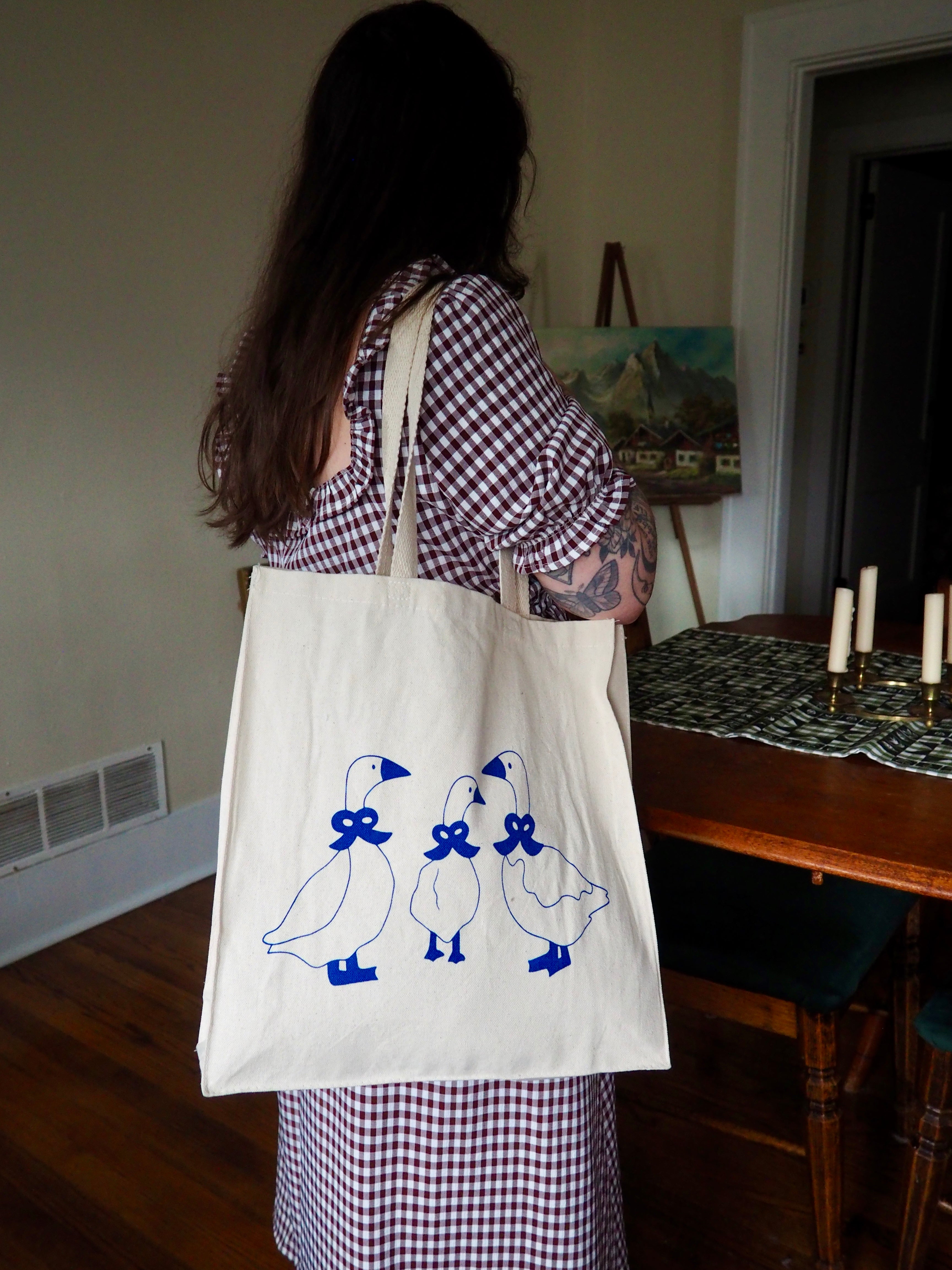 Geese Tote Bag