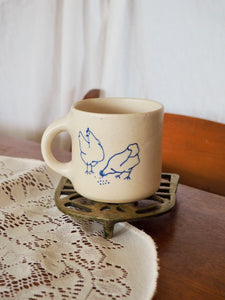 Chickens Eating Lunch Mug 2