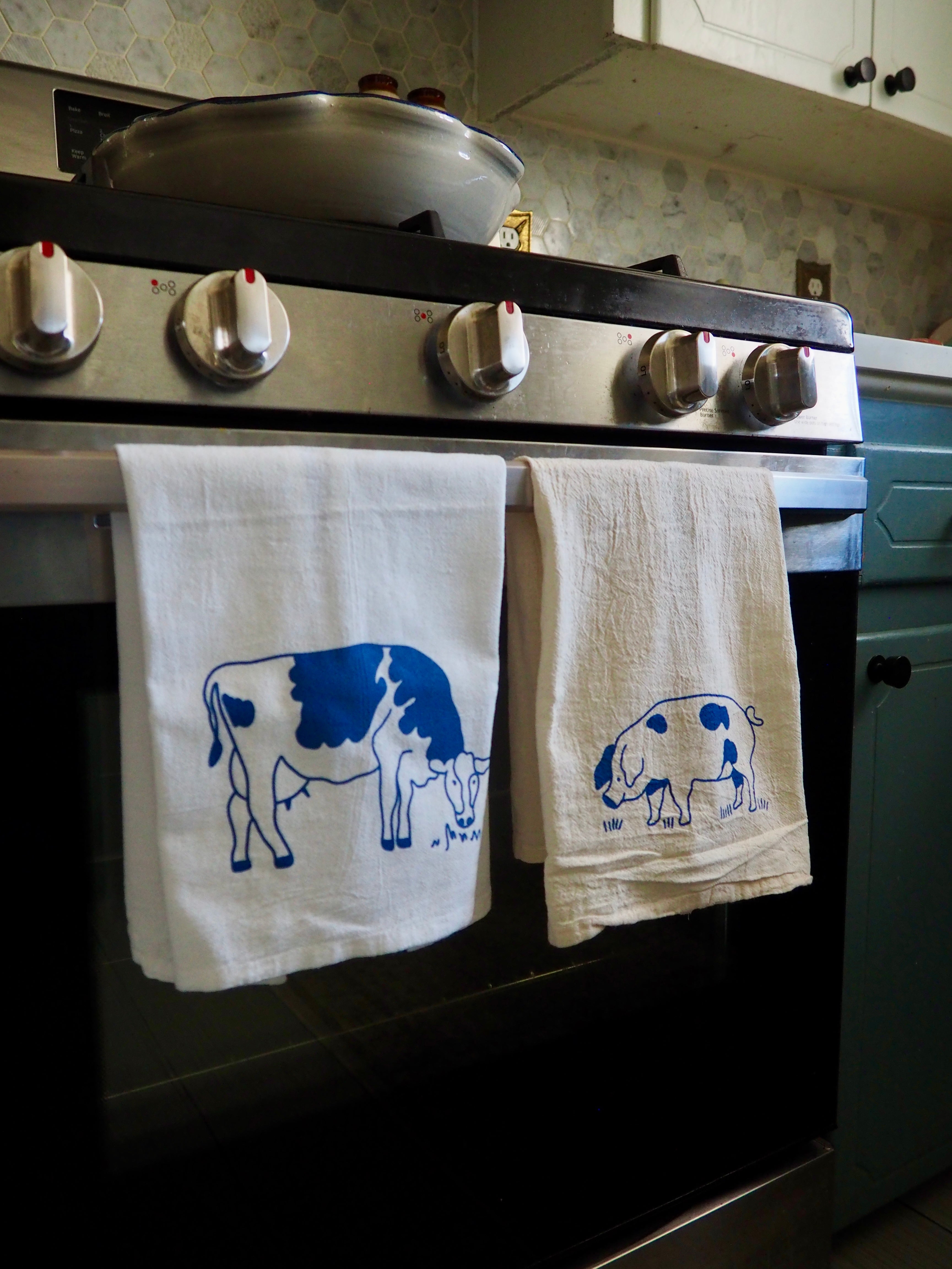 Cow Tea Towel
