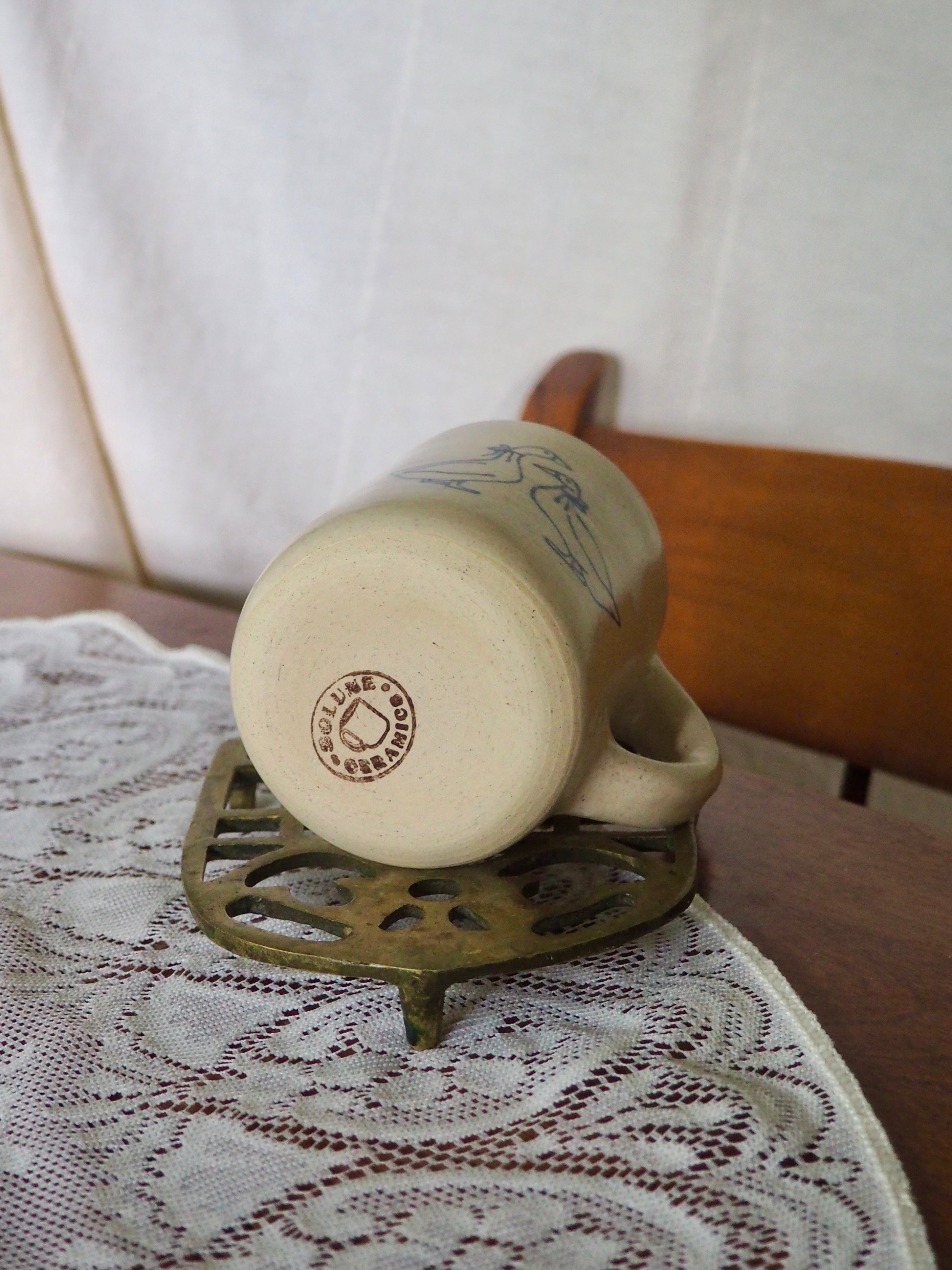 Two Ducks with Bows Mug