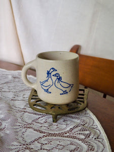 Two Ducks with Bows Mug 2