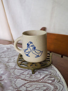 Two Ducks with Bows Mug 3