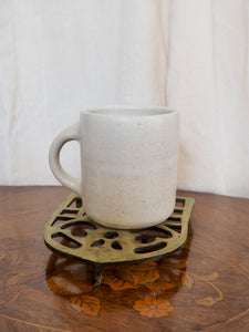 Pink and Yellow Quilt Square Mug