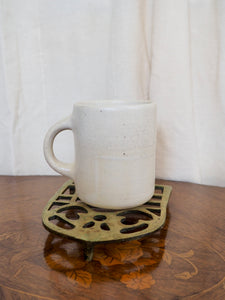 Green and Yellow Quilt Square Mug