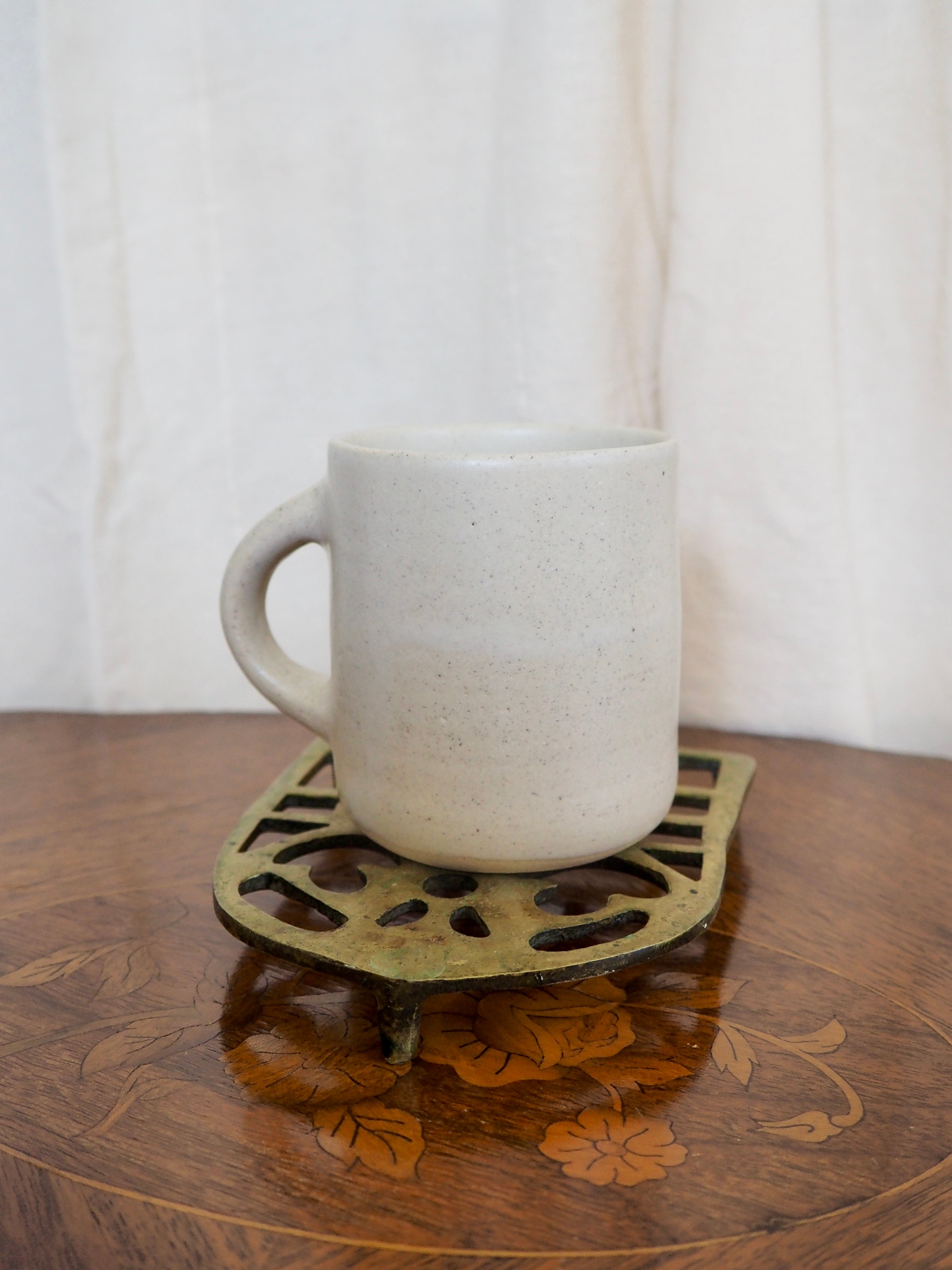 Purple and Blue Quilt Square Mug