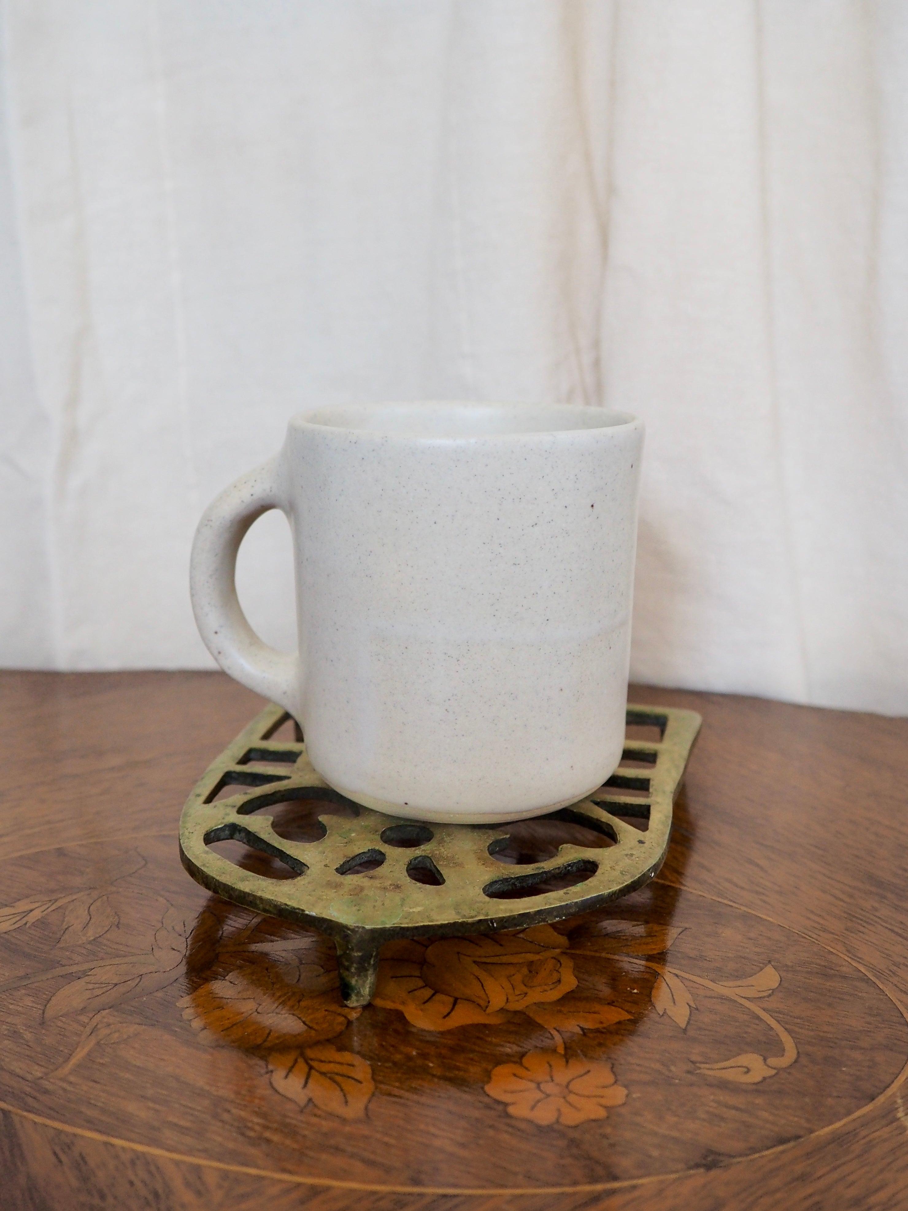 Purple and Green Quilt Square Mug