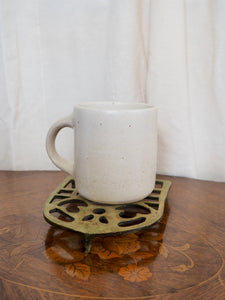 Yellow and Green Quilt Square Mug