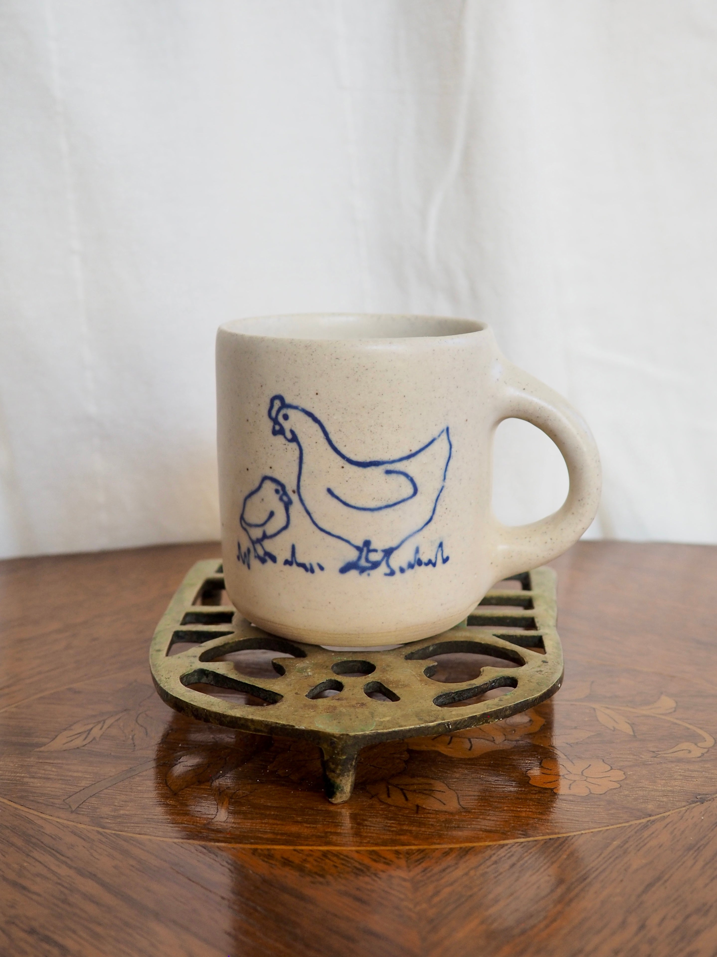 Baby Chicken and Mom Mug