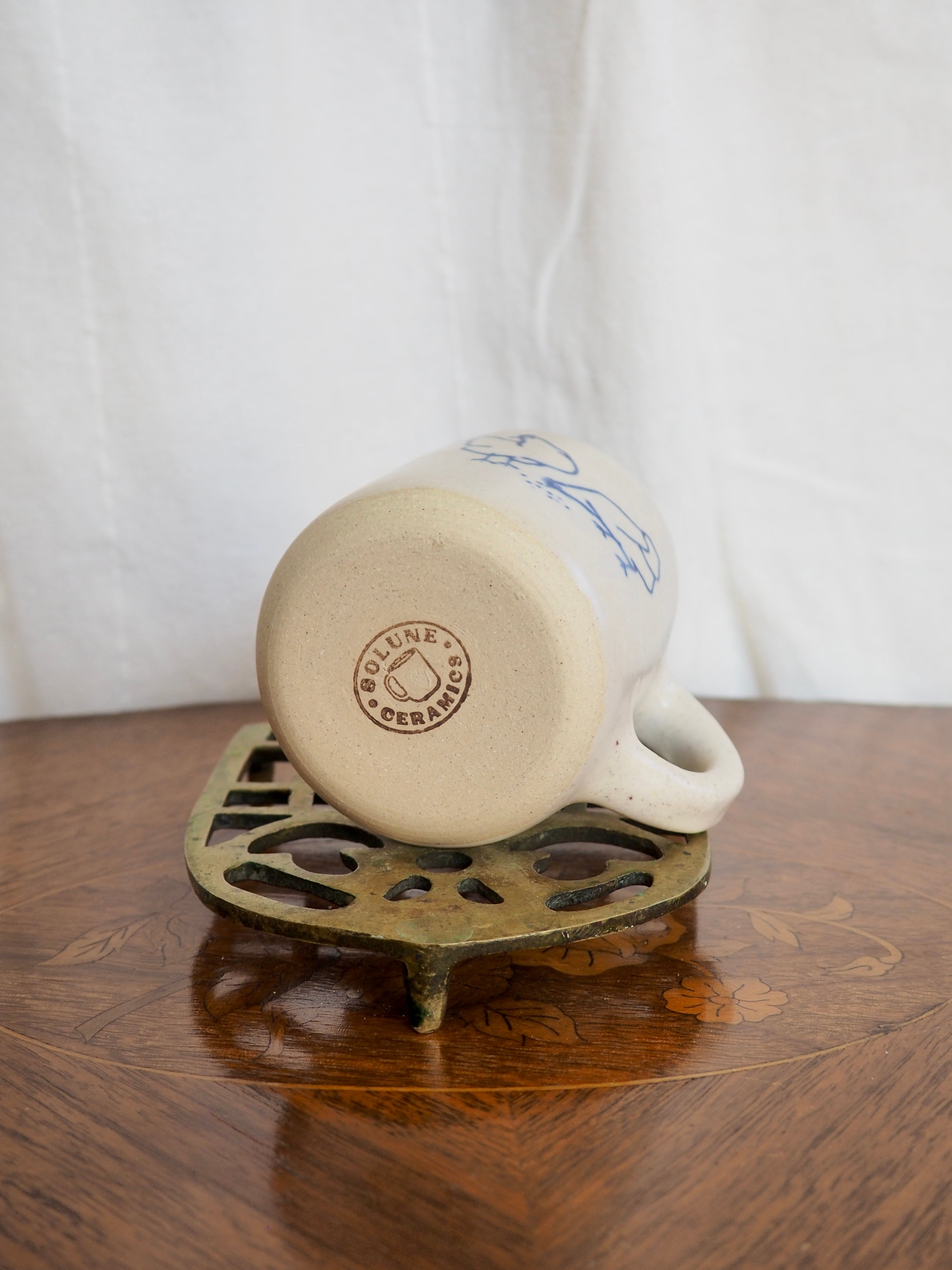 Chickens Eating Lunch Mug