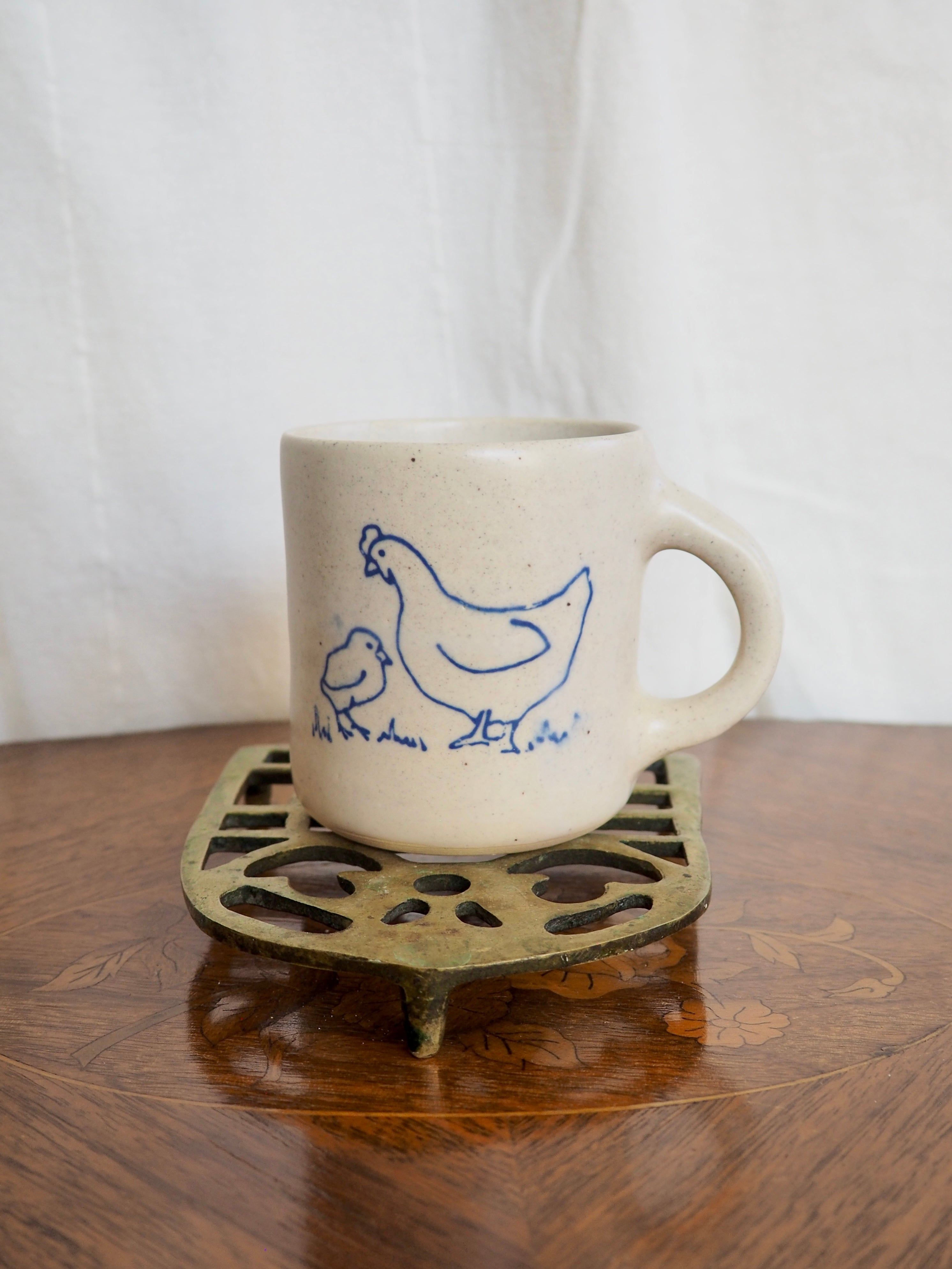 Baby Chicken and Mom Mug 2