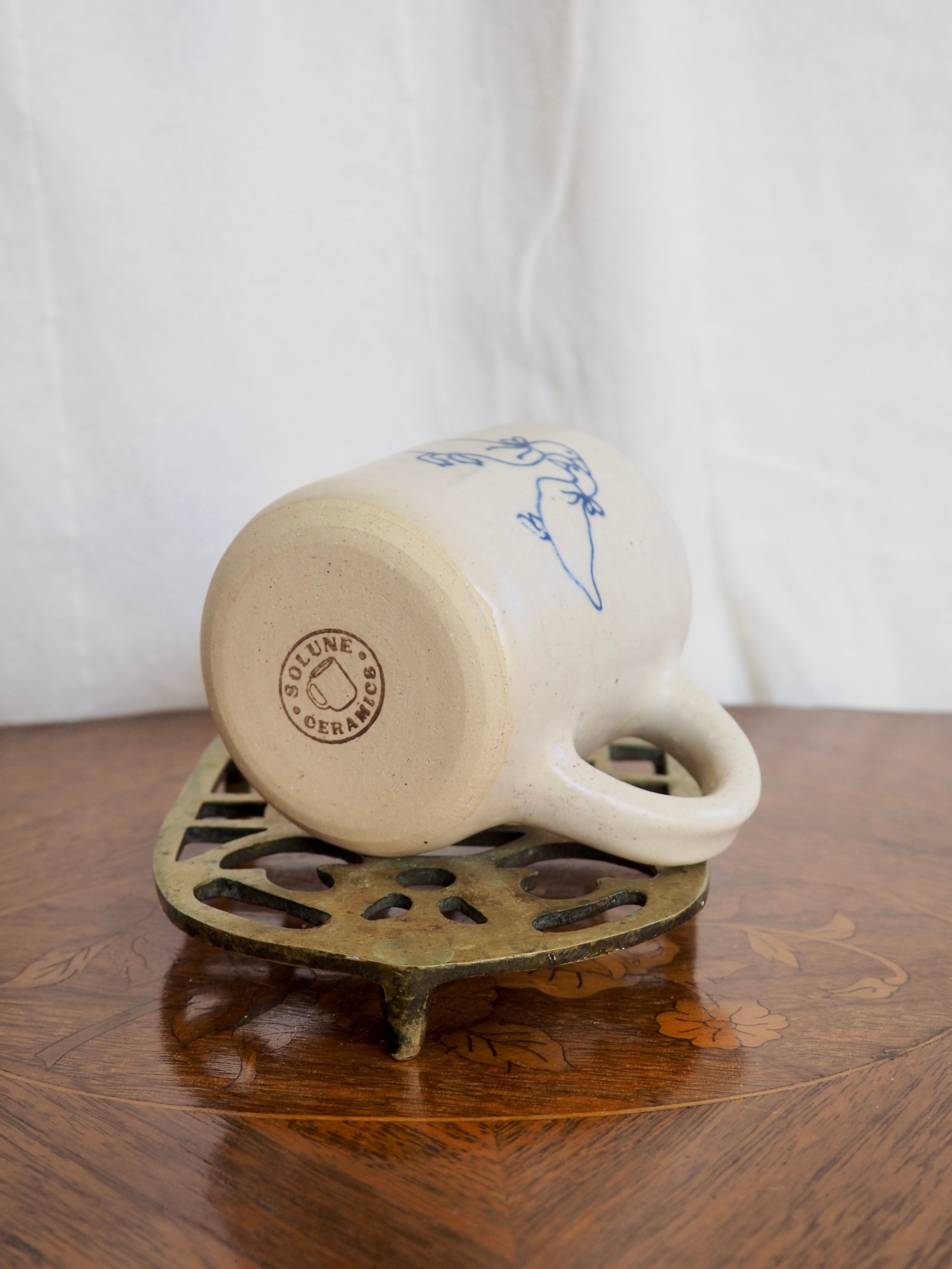 Two Ducks with Bows Mug 4