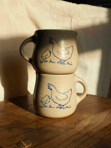 Chicken and Chick Rounded Mug